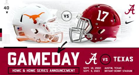 Alabama has lost at home 6 times in 16 years. Can the Longhorns make it 7?